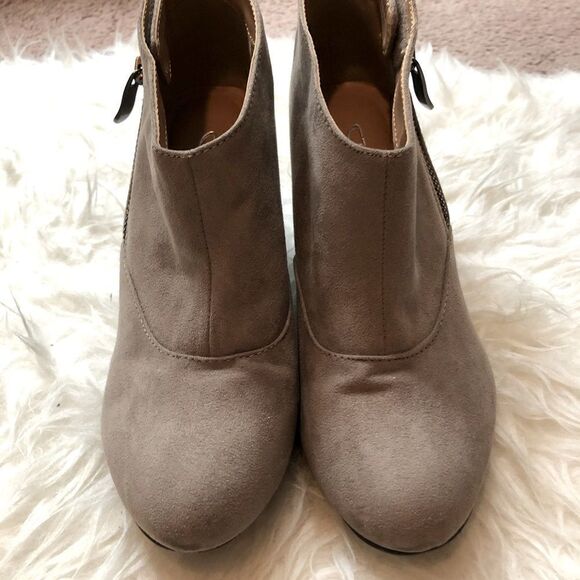CL by Laundry Taupe Ankle Booties - Picture 2 of 5